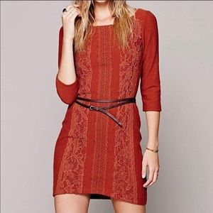 Free People FP X Sweet N Spicy Bodycon Dress XS